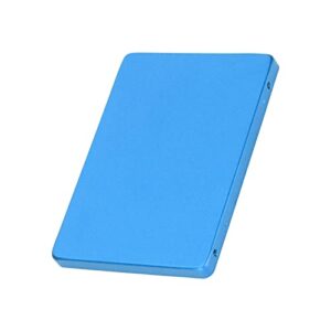 SSD Adapter Enclosure Kit, Aluminum Alloy SSD Adapter Enclosure with high Heat Dissipation for Office and Home Computer Blue