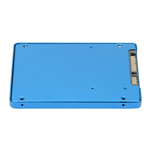 SSD Adapter Enclosure Kit, Aluminum Alloy SSD Adapter Enclosure with high Heat Dissipation for Office and Home Computer Blue