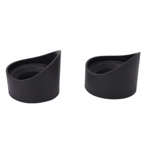 2Pcs Rubber Eyepiece Eye 27mm, Professional Collapsible Eye Guards Cups, for Microscope Eyepieces, Monoculars and Binoculars of 42?48mm/1.65?1.89in