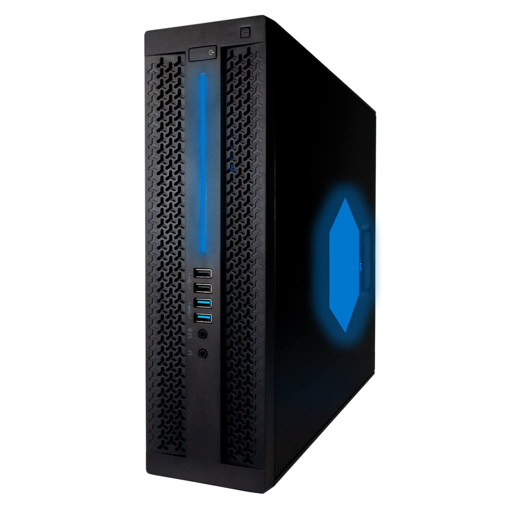 HP Elite RGB Gaming Desktop Computer | Intel Quad Core i5 (3.6Ghz Turbo) | GeForce GT 1030 (2GB) GPU | 16GB DDR4 RAM | 500GB Solid State SSD + 1TB HDD | 5G-WiFi + Bluetooth | Windows 10 Gaming PC (Renewed)