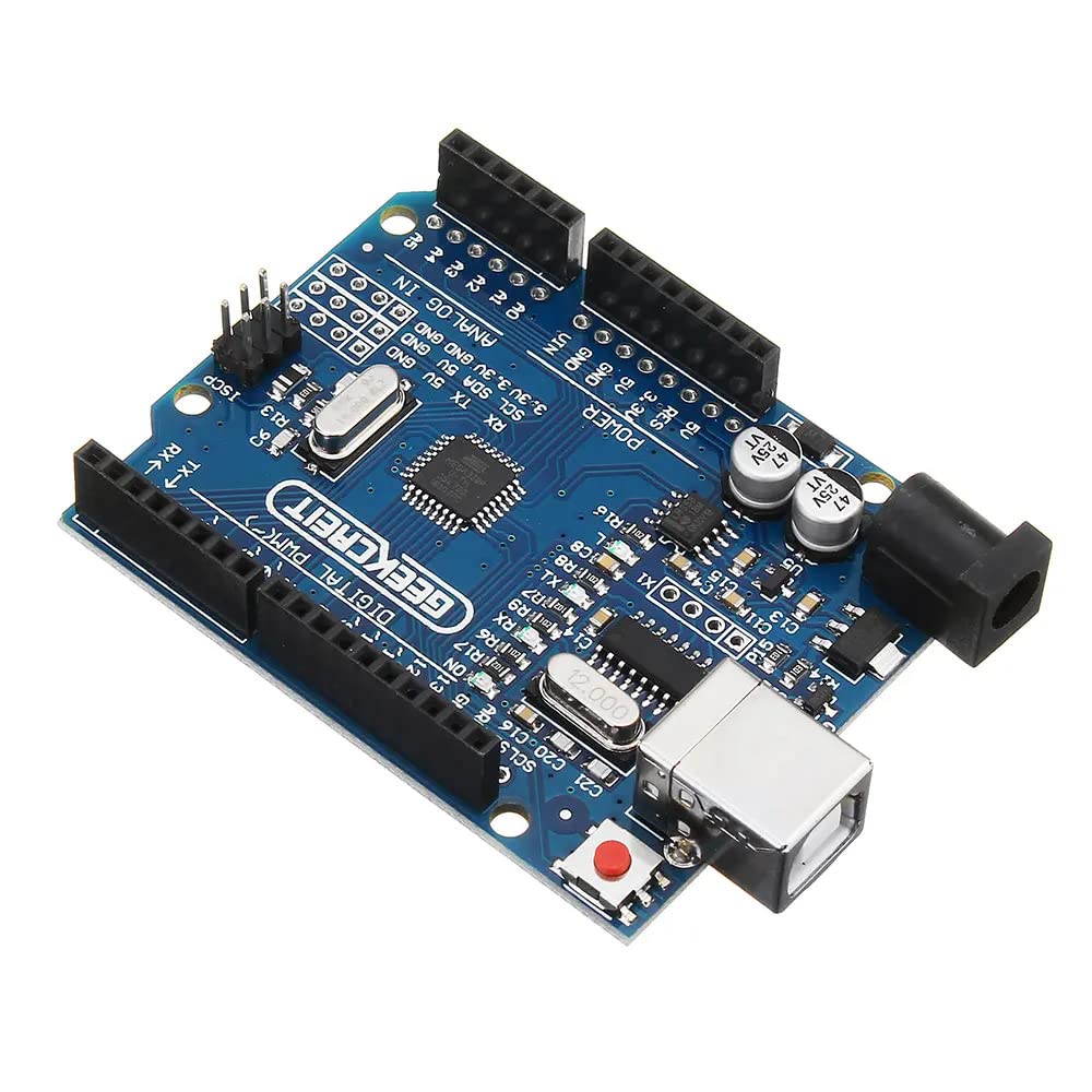 Arduino UNOR3 ATmega328P Development Board No Cable Geekcreit for Arduino - Products That Work with Official Arduino Boards