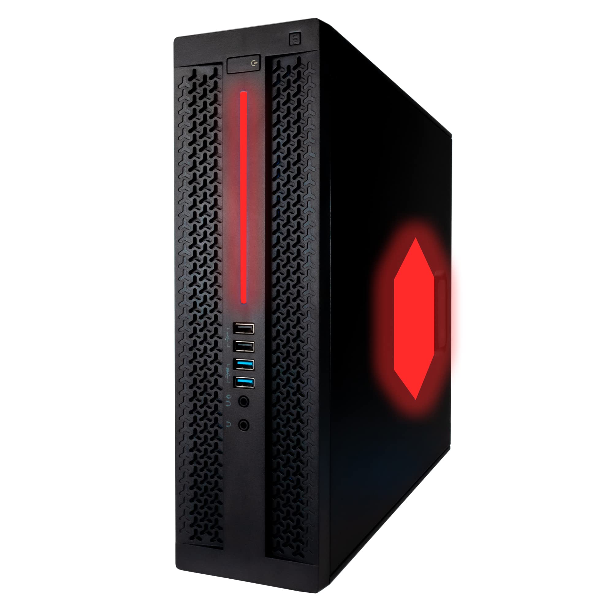 HP Elite RGB Gaming Desktop Computer | Intel Quad Core i5 (3.6Ghz Turbo) | GeForce GT 1030 (2GB) GPU | 16GB DDR4 RAM | 500GB Solid State SSD + 1TB HDD | 5G-WiFi + Bluetooth | Windows 10 Gaming PC (Renewed)