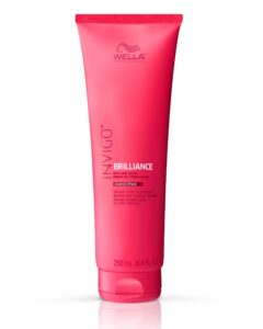 wella professionals invigo brilliance conditioner | for coarse colored hair| color protecting & color vibrancy conditioner| 8.4 fl oz