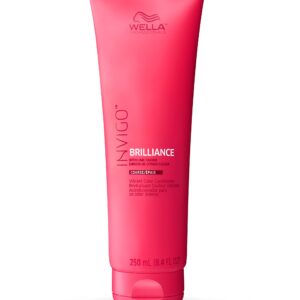 Wella Professionals Invigo Brilliance Conditioner | For Coarse Colored Hair| Color Protecting & Color Vibrancy Conditioner| 8.4 Fl Oz