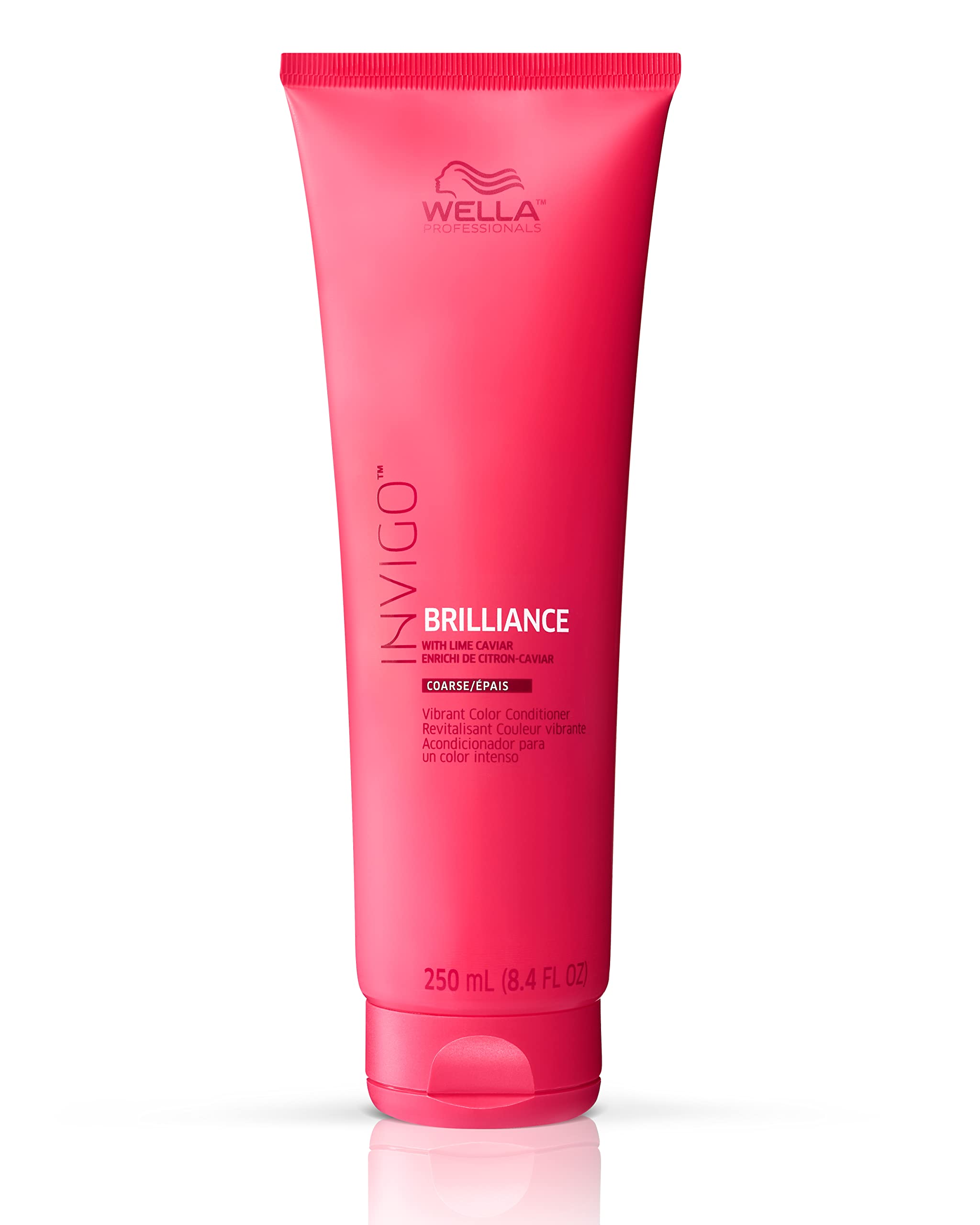 Wella Professionals Invigo Brilliance Conditioner | For Coarse Colored Hair| Color Protecting & Color Vibrancy Conditioner| 8.4 Fl Oz