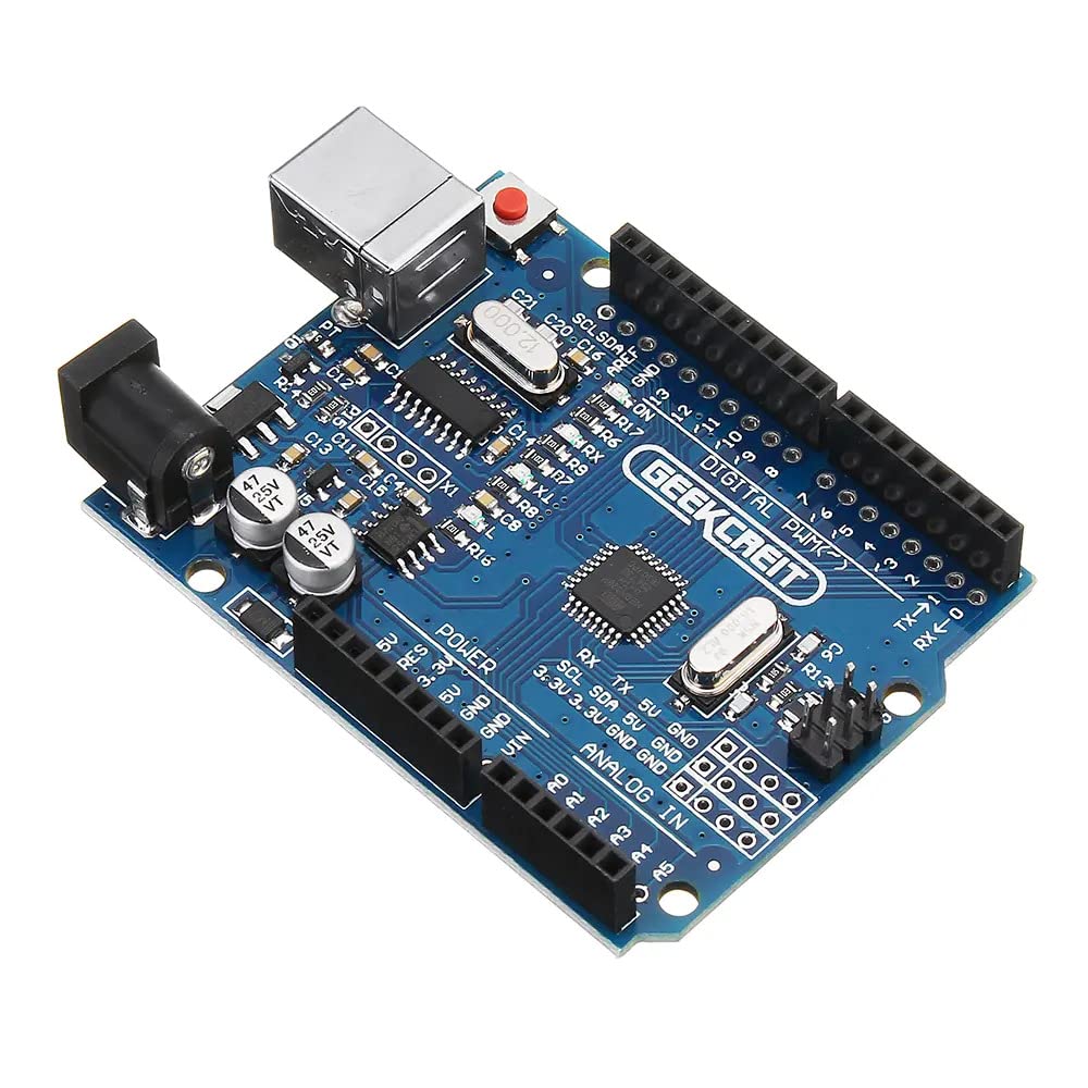 Arduino UNOR3 ATmega328P Development Board No Cable Geekcreit for Arduino - Products That Work with Official Arduino Boards