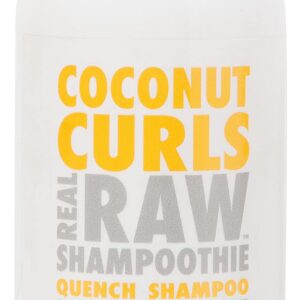 Real Raw Coconut Shampoo - Hydrate, Enhance, Define Curls - Defrizz and Detangle 12 Fl Oz