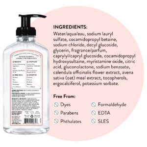 J.R. Watkins Gel Hand Soap For Bathroom or Kitchen, Scented, USA Made And Cruelty Free, 11 Fl Oz, Grapefruit, 3 Pack