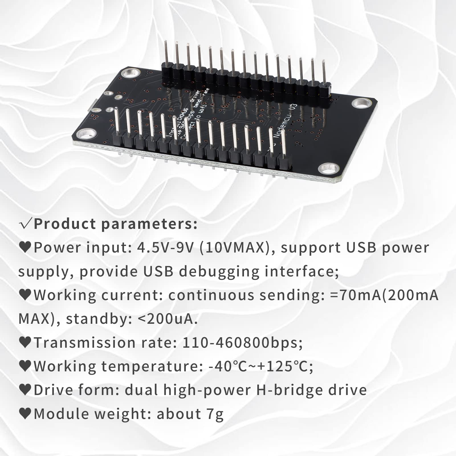 EC Buying ESP8266 NodeMCU CH340 ESP-12E Development Board Serial WiFi Module IoT WIFI Development Board/NodeMcu Lua/Arduino IDE/Micropython (3PCS)