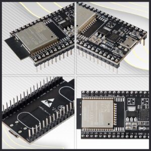 000 EC Buying ESP32-DevKitC Development Board,ESP32 Development Board Equipped with WROOM-32D Module Integrated WiFi Bluetooth Module Microprocessor Interface SPI I2C I2S Suitable