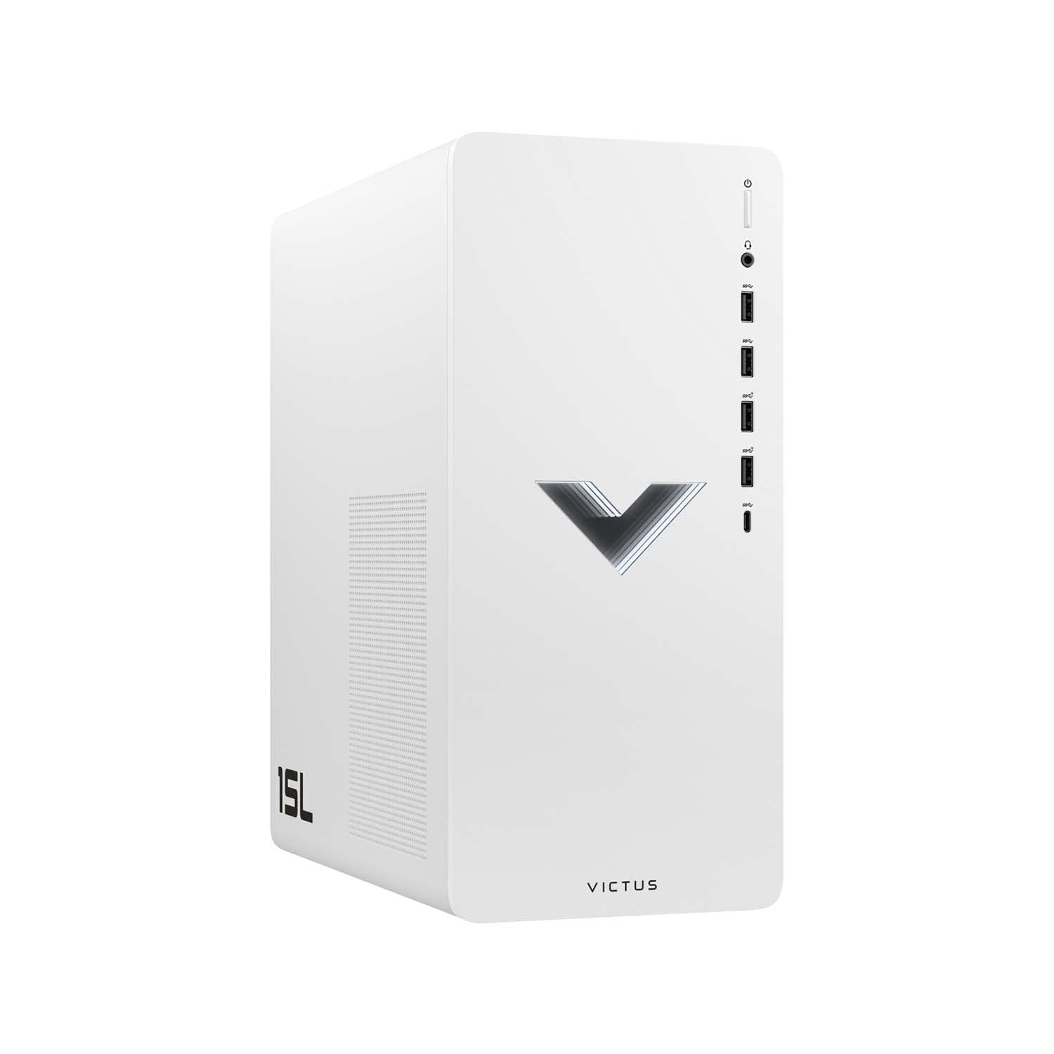 HP 2022 Newest Victus 15L Gaming Desktop, 12th Gen Intel Core i7-12700 Processor, GeForce RTX 3060, 64GB RAM, 2TB SSD, HDMI, DP, Bluetooth, Wi-Fi 6, Windows 11 Home, White