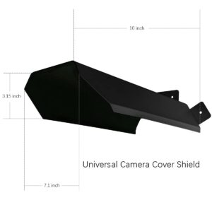 Universal Security Camera Sun Rain Cover Shield for Surveillance Camera Protective Roof for Dome/Bullet Outdoor Camera