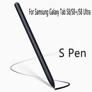 Tab S8 S Pen Replacement for Samsung Galaxy Tab S8 S Pen,Galaxy Tab S8, S8 Plus, S8 Ultra, Tab S7, S7 Plus, S7 FE Stylus Pen with Nibs (Black)