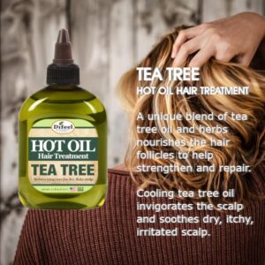 Difeel Tea Tree Hot Oil Treatment 7.1 oz.