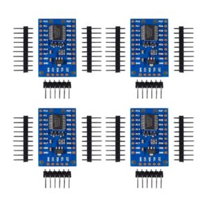 qccan 4pcs pcf8575 io expander module i2c to 16io integrated circuits