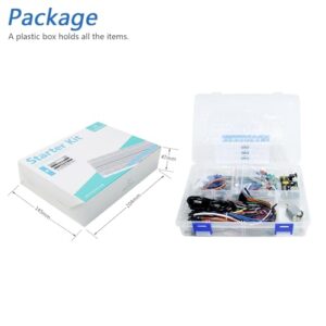 Freenove Super Starter Kit for ESP8266 (Included) (Compatible with Arduino IDE), ESP-12S Onboard Wi-Fi, MicroPython C Code, 496-Page Detailed Tutorial, 173 Items, 77 Projects