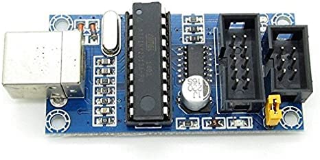 A Set AVR ISP USBtinyISP Programmer for Arduino Boot Loader USB Download Interface