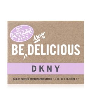 DKNY Be 100% Delicious Eau de Parfum Perfume Spray For Women, 1.7 Fl. Oz.