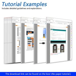 FREENOVE ESP8266 Development Board (2 Pack) (Compatible with Arduino IDE), ESP-12S Onboard Wi-Fi, MicroPython C Code, Detailed Tutorial, Example Projects