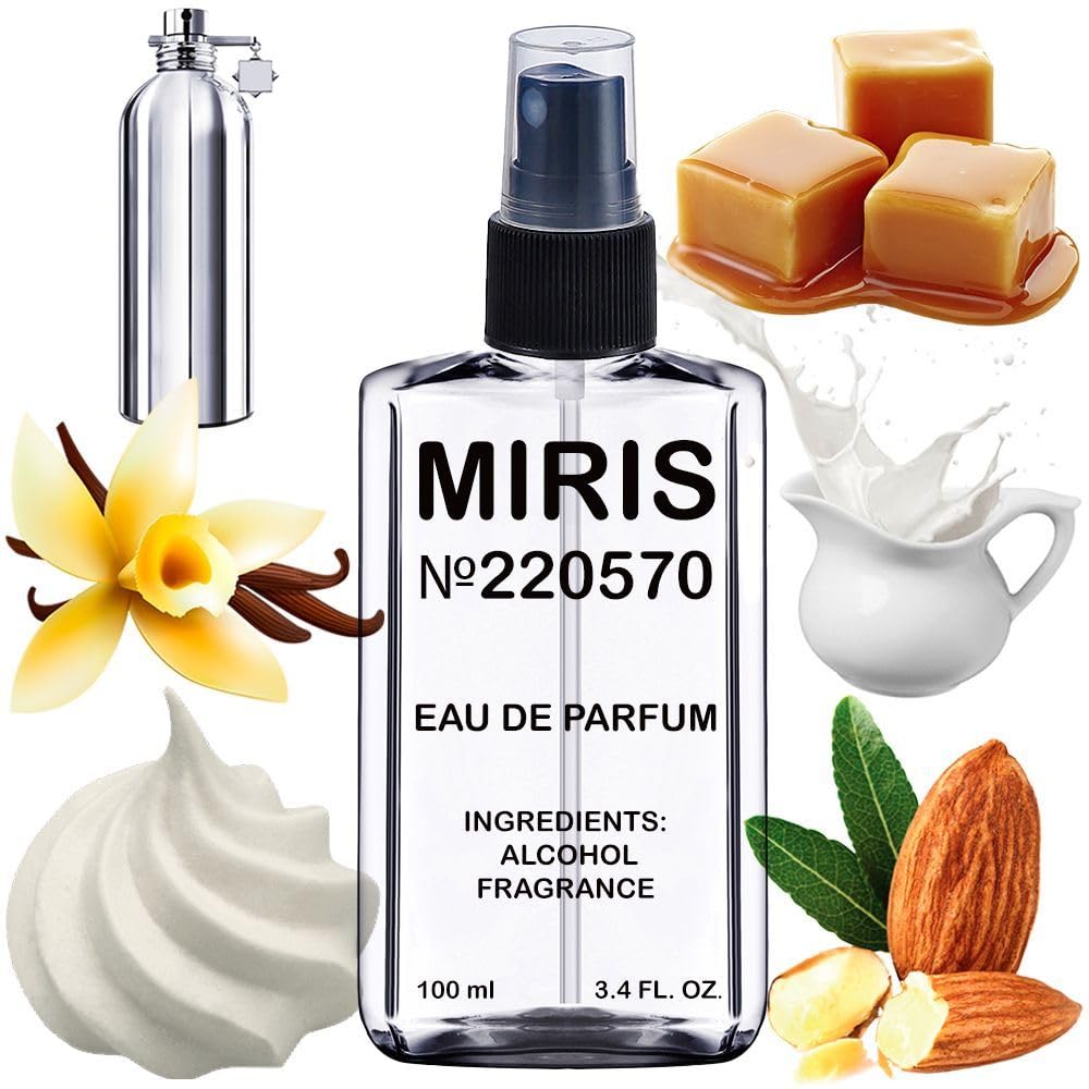 MIRIS No.220570 | Impression of Vanilla Cake | Unisex For Women and Men Eau de Parfum | 3.4 Fl Oz / 100 ml