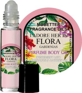 mobetter fragrance oils i adore her in flora gardenias perfume women body oil