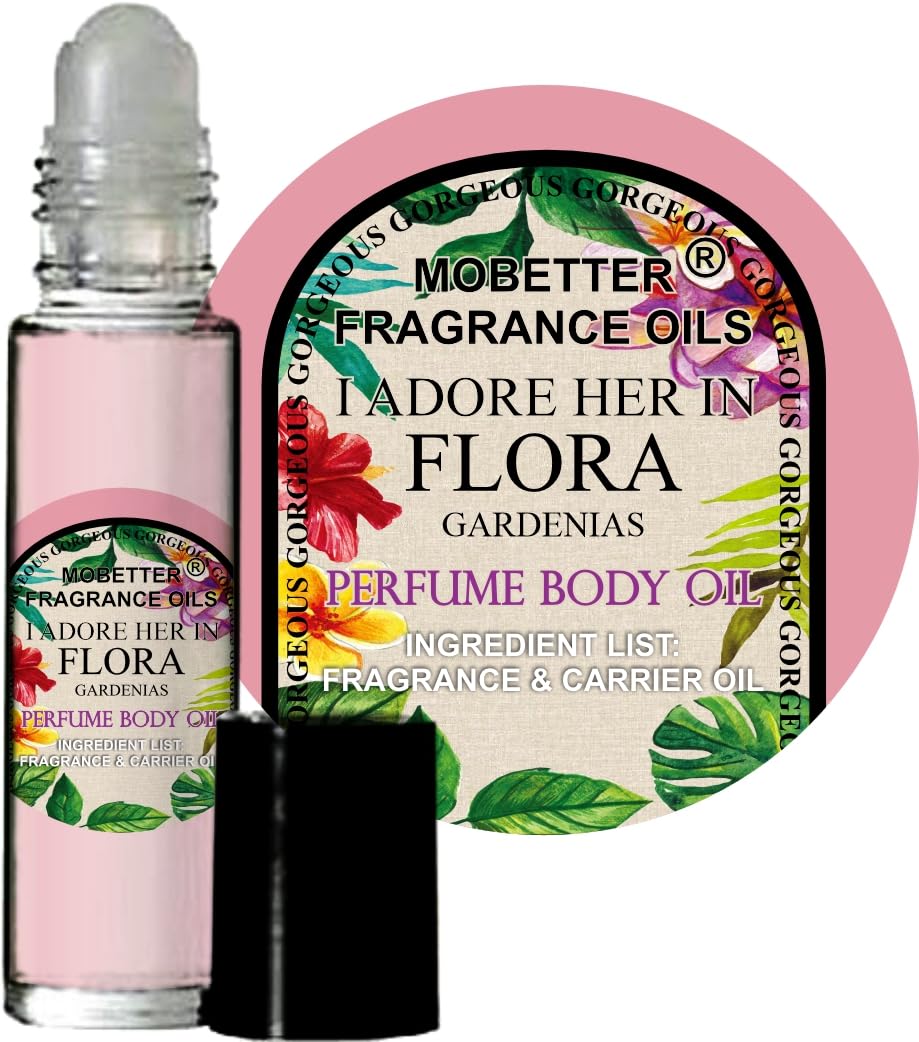 MOBETTER FRAGRANCE OILS I Adore Her In Flora Gardenias Perfume Women Body Oil