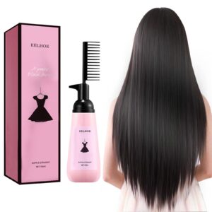 3-second treatment for smooth, nourishing hair - (150ml) 2023 new straightening cream with comb, effective in just 3 seconds for dry hair