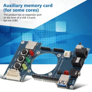 for Mister FPGA Digital IO Board V1.2, for TOSLink 3.5mm Jack Expansion Board for Terasic DE10 Nano SoC Accessories, with 3 Status Indicators