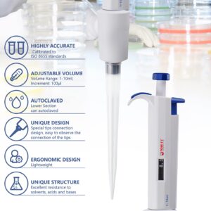 10mL Pipette with 100pcs 10mL Pipettor Tips