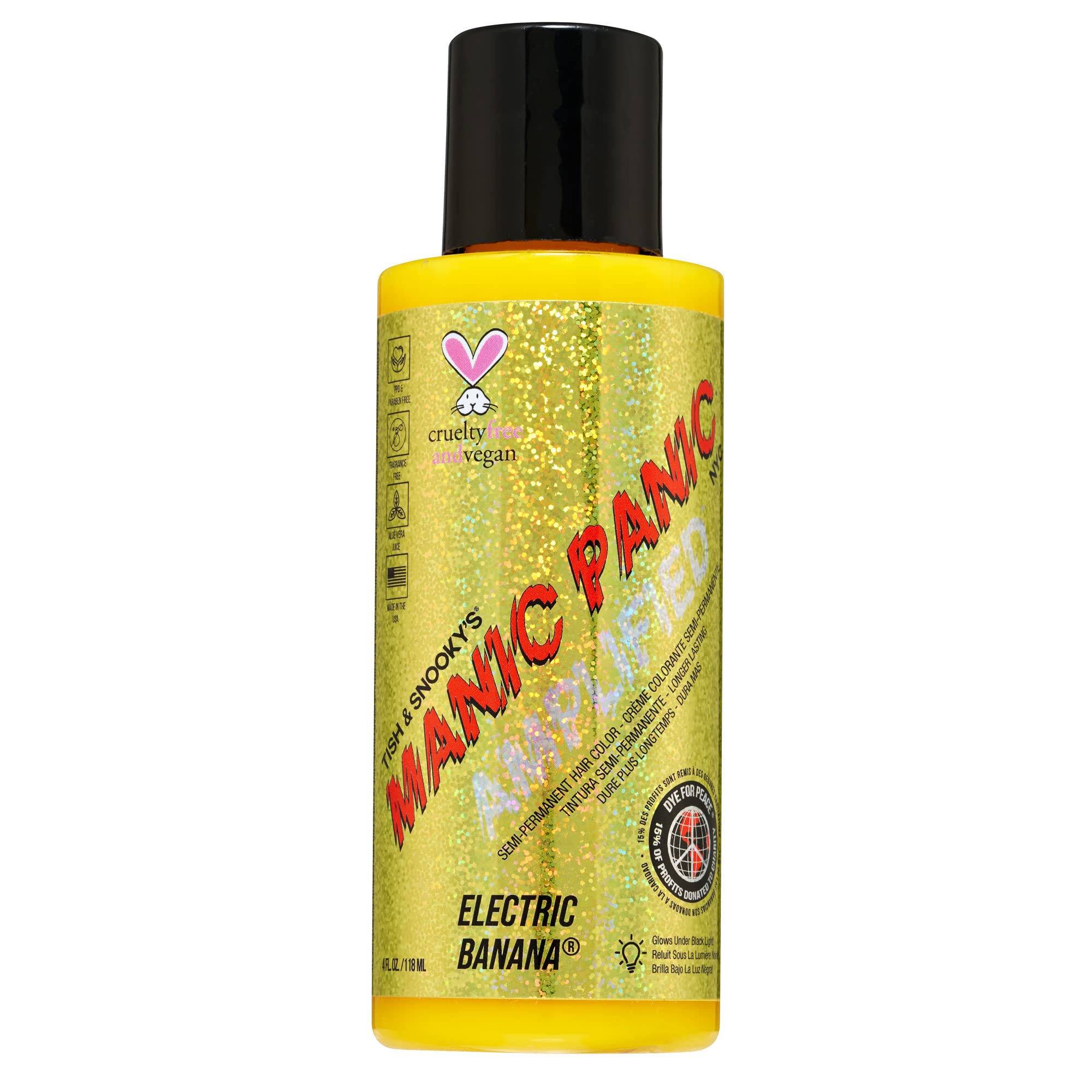 MANIC PANIC Electric Banana Hair Color Amplified