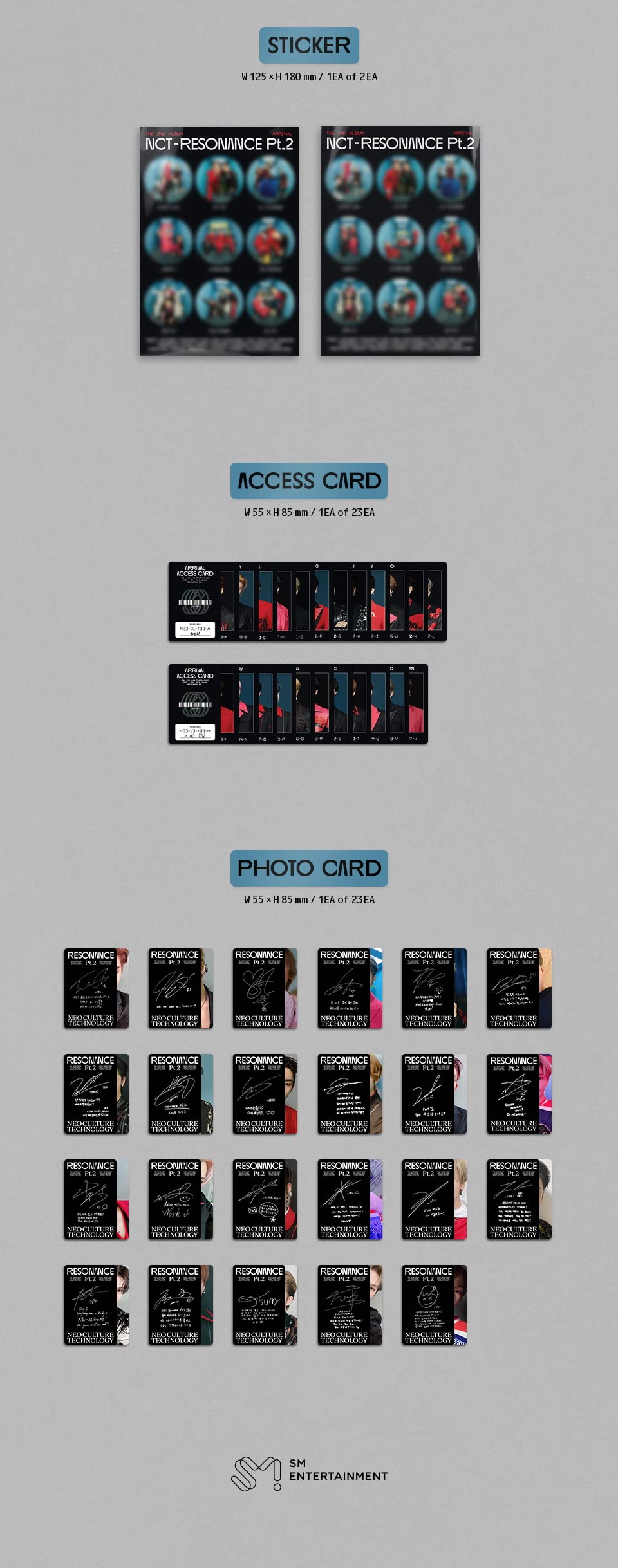 NCT - THE 2ND ALBUM RESONANCE PT.2 (Vol.2) CD ARRIVAL ver.