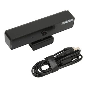 Webcam, Auto Electronic Gain Electronic Shutter High Sensitivity USB Webcam with Dual Microphone for Desktop Meetings