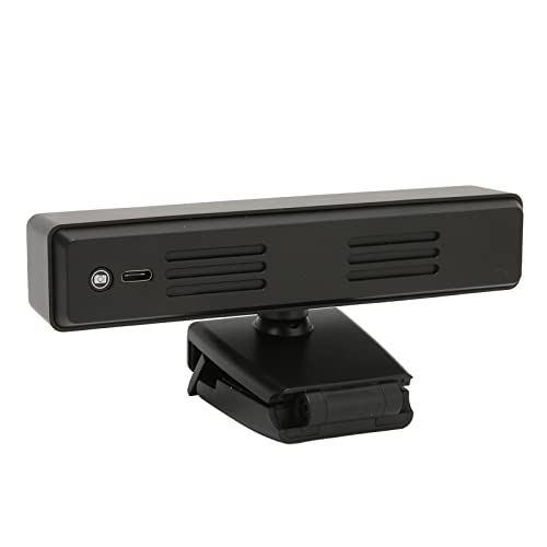 Webcam, Auto Electronic Gain Electronic Shutter High Sensitivity USB Webcam with Dual Microphone for Desktop Meetings