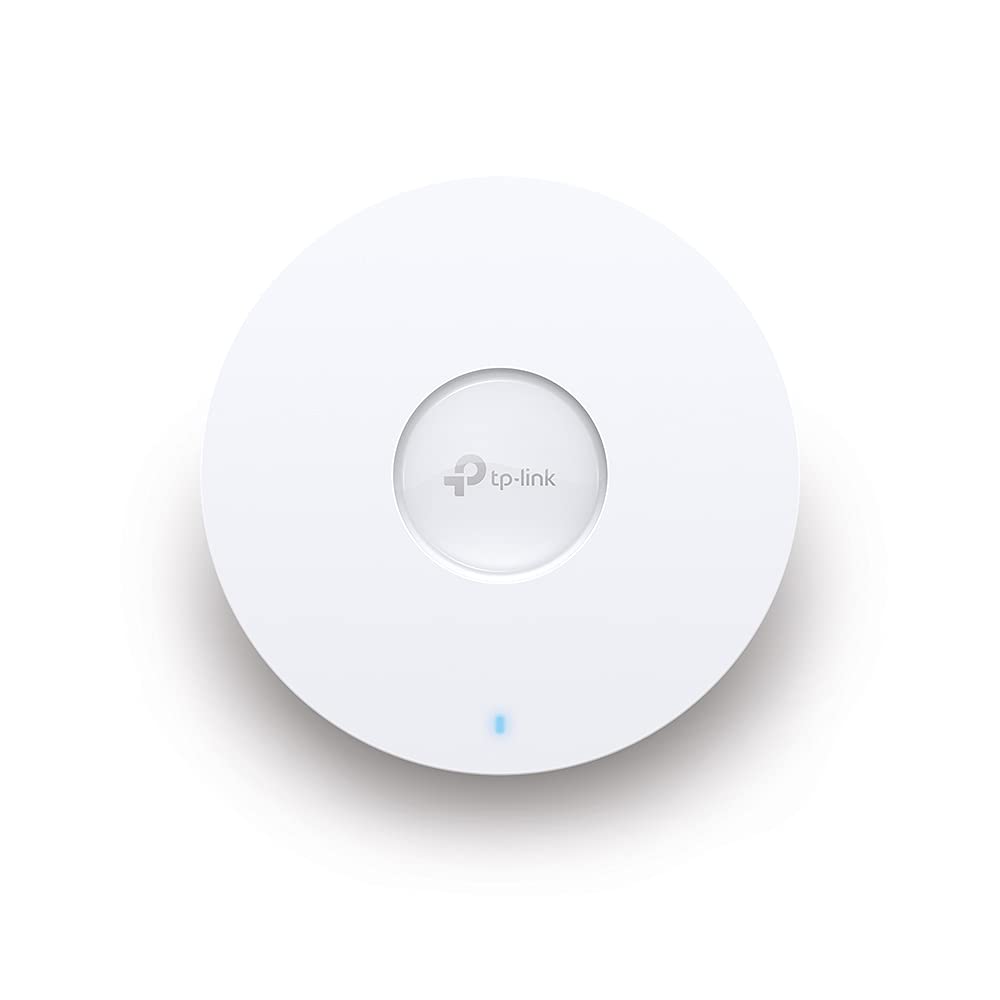 TP-Link EAP610 | Omada Business WiFi 6 AX1800 Wireless Gigabit Access Point| Support Mesh,Seamless Roaming & MU-MIMO | SDN Integrated | Cloud Access & Omada App | PoE+ Powered | White (Renewed)