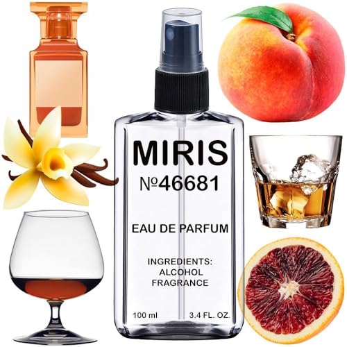 MIRIS No.46681 | Impression of Bitter Peach | Unisex For Women and Men Eau de Parfum | 3.4 Fl Oz / 100 ml