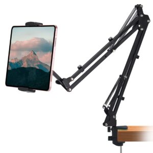 LILANZo Tablet Stand & Phone Holder, Adjustable Stand for 4.6-12.9'' Devices, Compatible with iPad, iPhone, Kindle, Fire HD, Nintendo Switch, Samsung, GoPro etc.