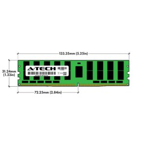 A-Tech 128GB Replacement for Samsung M386AAG40MMB-CVF - DDR4 2933MHz PC4-23400 ECC Load Reduced LRDIMM 288-Pin 4Rx4 1.2V - Single Server Memory RAM Stick (M386AAG40MMB-CVF-ATC)