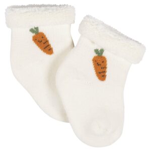 Gerber Unisex Baby 12-Pair Sock Bundle Happy Veggies 0-3 Months