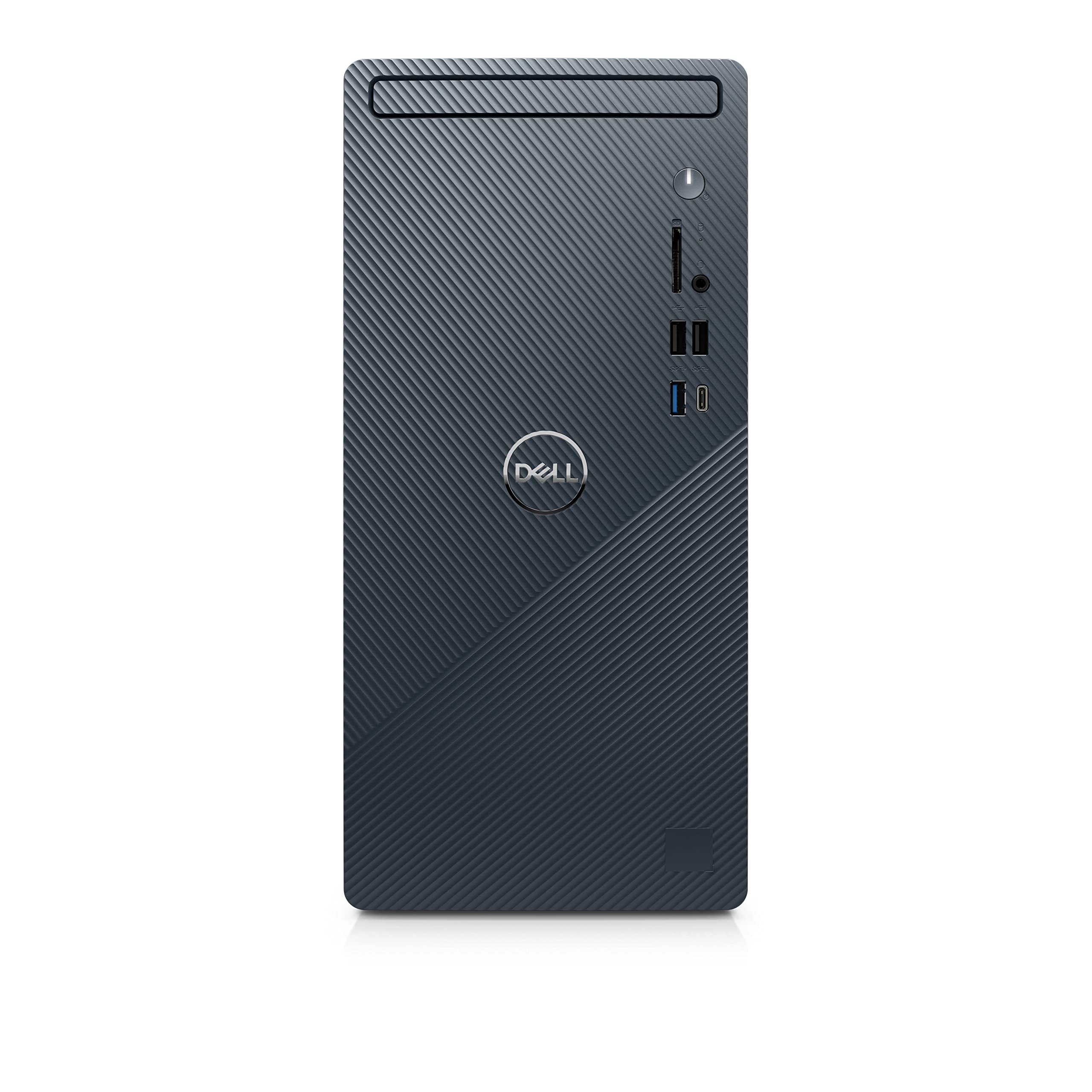 Dell Inspiron 3910 Desktop (2022) | Core i5-12400 - 1TB HDD + 256GB SSD Hard Drive - 12GB RAM | 6 cores @ 4.4 GHz Win 11 Home Black