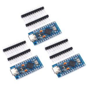 teyleten robot type-c pro micro atmega32u4 5v 16mhz module board micro usb pro micro development board micro controller 3pcs