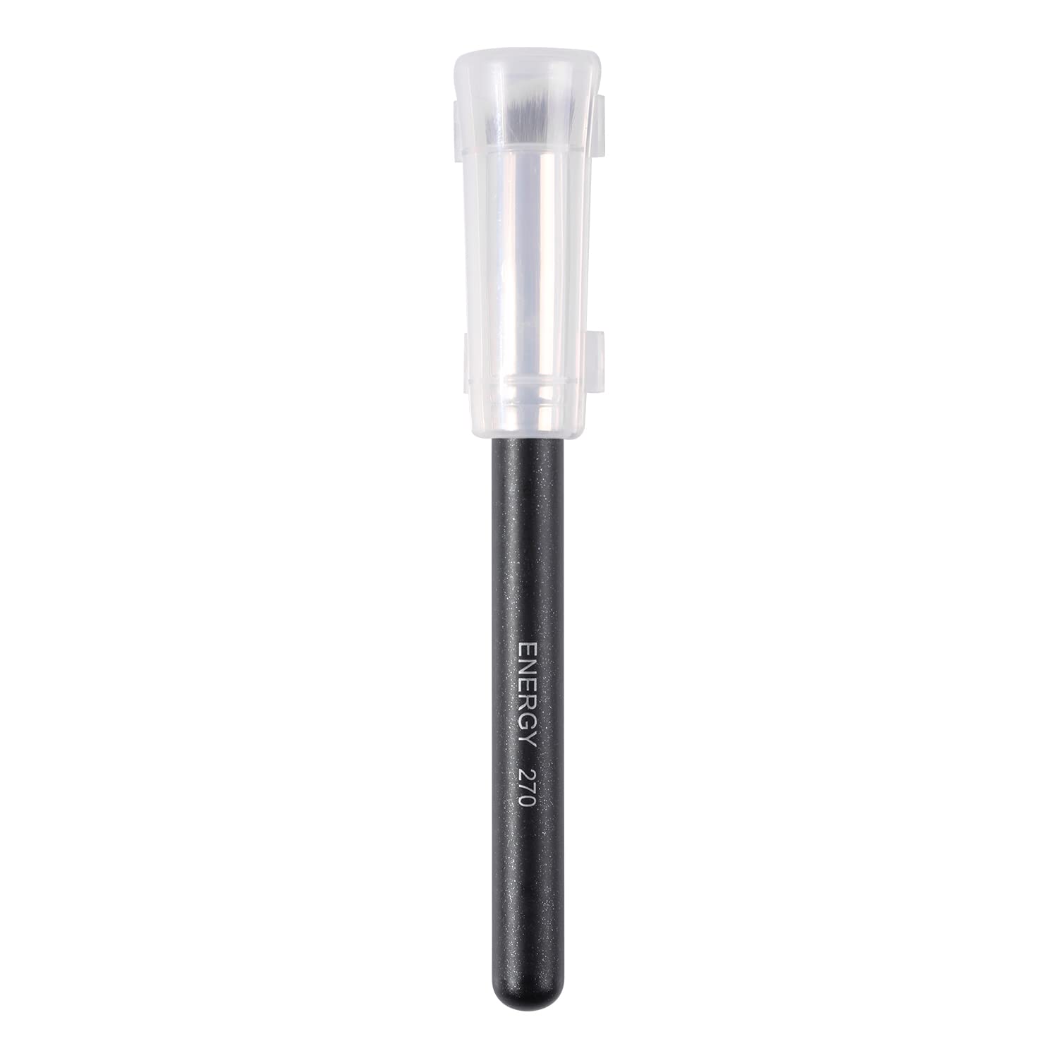 ENERGY Under Eye Concealer Brush Nose Contour Brush Mini Angled Flat Top Kabuki for Dark Circles Puffiness Blending Buffing with Powder Liquid Cream Small Flawless Makeup Foundation Brush