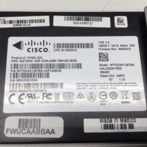 128GB 16-00520-01 800-42987-01 MTFDDAK128TBN SATA 6GB/S SED ASA 5508-X SSD