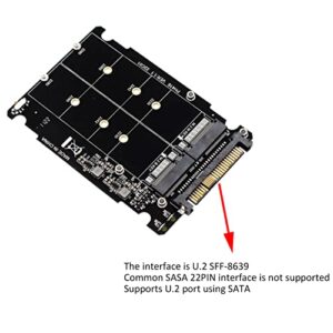 Hard Drive Case, NGFF B Key to M.2  NGFF M Key to M.2 NVME SSD Enclosure PCIe4.0 X4 6Gbps High Speed for Computer(PH416BOX 1PCS)