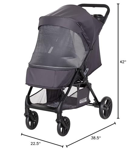 Baby Trend Passport Carriage Travel System, Silver Sky