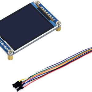 waveshare 2inch LCD Display Module,General 240×320 Resolution IPS Screen RGB 262K Color Display,ST7789 Driver,SPI Interface,LED Backlight