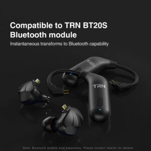 FEDAI TRN VX in Ear Earphone, 1DD+6BA Hybrid Driver 10mm Dual-Magnet DD HiFi in-Ear Earphones,Hybrid Driver HiFi in Ear Monitor with Magnesium Alloy Housing 0.75mm 2 Pin Cable (Without Mic, Green). …