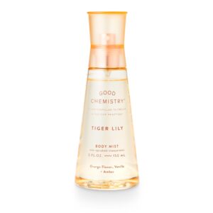 good chemistry tiger lily body mist