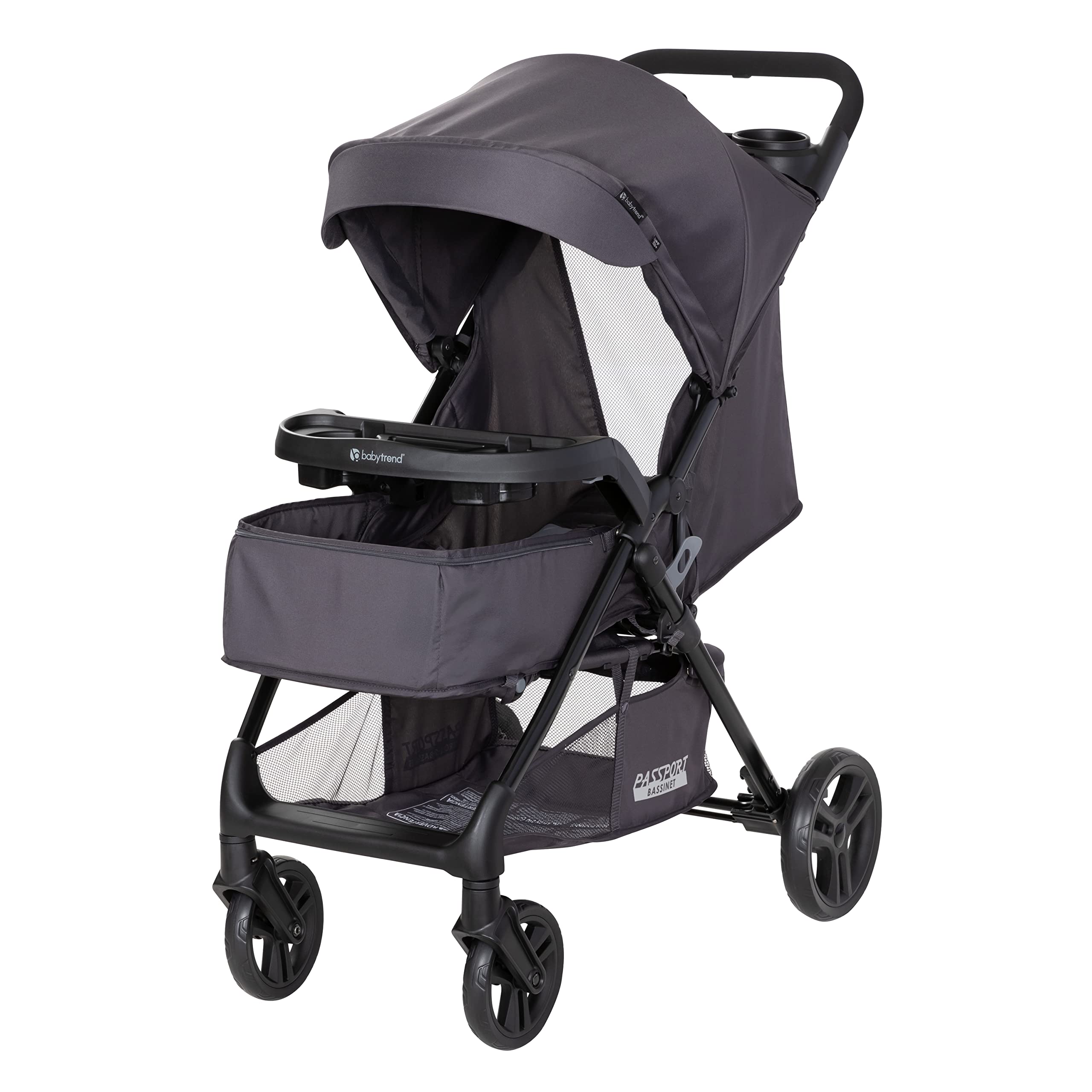 Baby Trend Passport® Carriage Stroller, Silver Sky