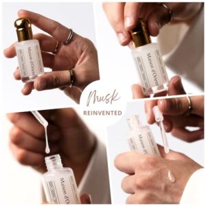 Maison d'Orient MUSK TAHARA 12mL | White Musk Oil Perfume & Body Oil for Women | Arabic Perfume Oil | مسك الطهارة | Egyptian Musk Oil for Women | White Musk Arabian Perfume