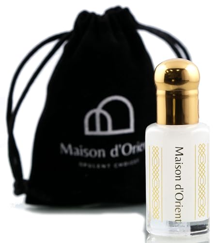 Maison d'Orient MUSK TAHARA 12mL | White Musk Oil Perfume & Body Oil for Women | Arabic Perfume Oil | مسك الطهارة | Egyptian Musk Oil for Women | White Musk Arabian Perfume